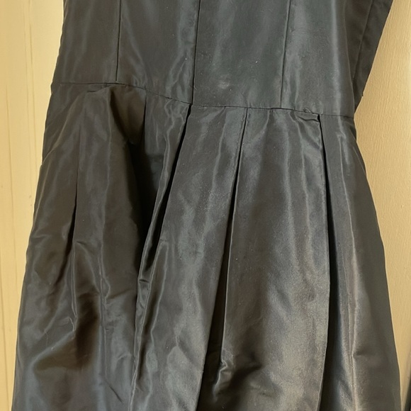 Vintage J. Crew Cocktail Dress 100% Silk 6 - Picture 5 of 7